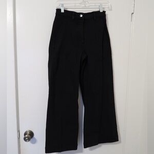 Everlane Wide Leg Sailor Pant Black